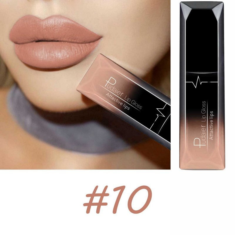18-Color Matte Liquid Lipstick – Long-Lasting & Waterproof Lip Gloss 10 MAHYSTYLE