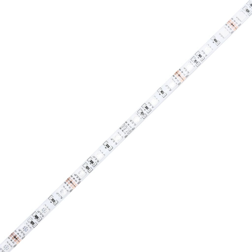 Led-Badespeil Svart 60X8,5X37 Cm Akryl