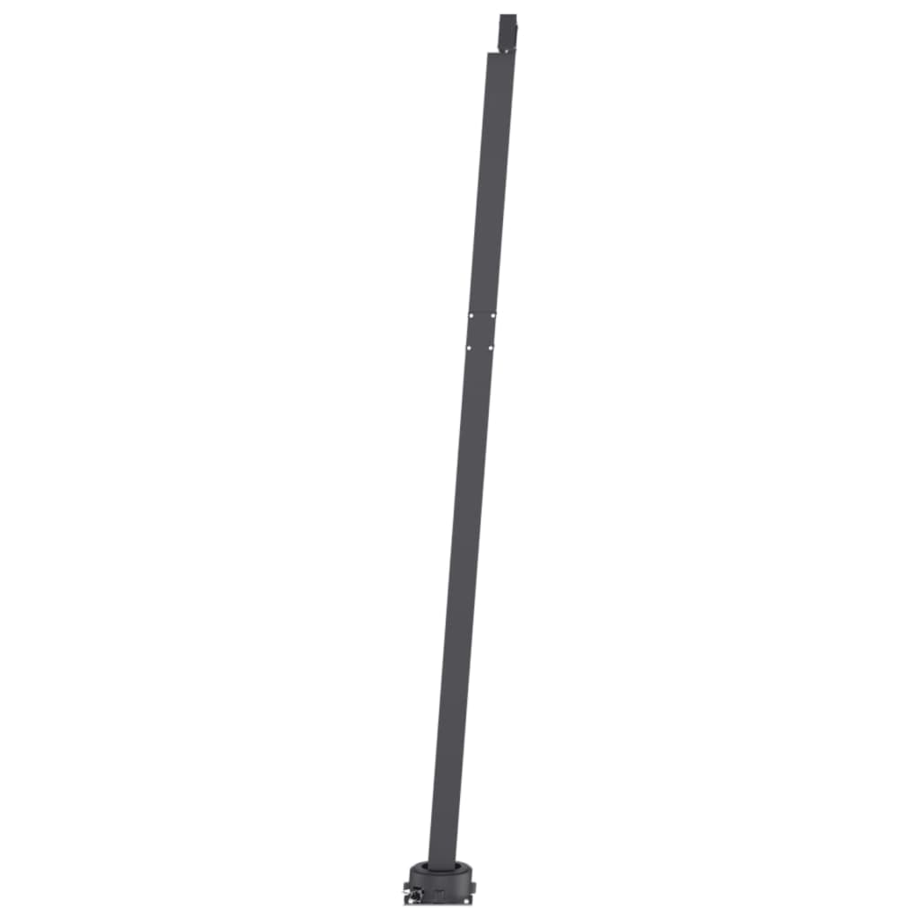 Automatisk Markise Med Vindsensor Og Led 400X350Cm Oransje/Brun