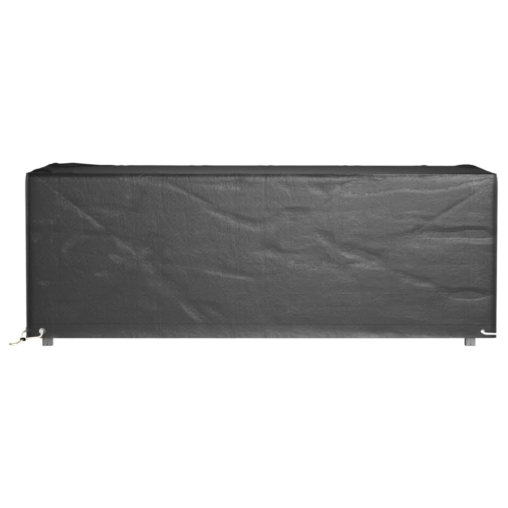 Hagemøbeltrekk 2 Stk 8 Maljer 192X82X65 Cm Rektangulær