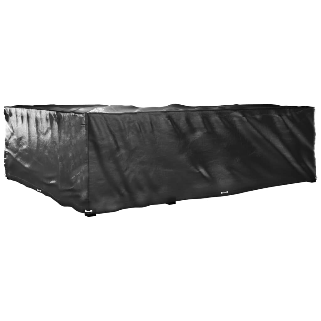 L-Formet Hagemøbeltrekk 2 Stk 16 Maljer 260X210X80 Cm