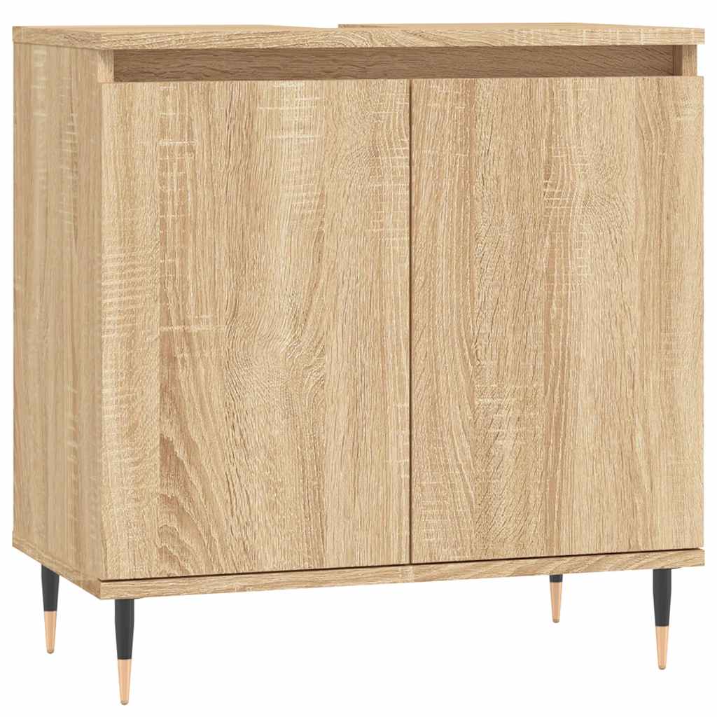 Servantskap Sonoma Eik 58X33X60 Cm Konstruert Tre