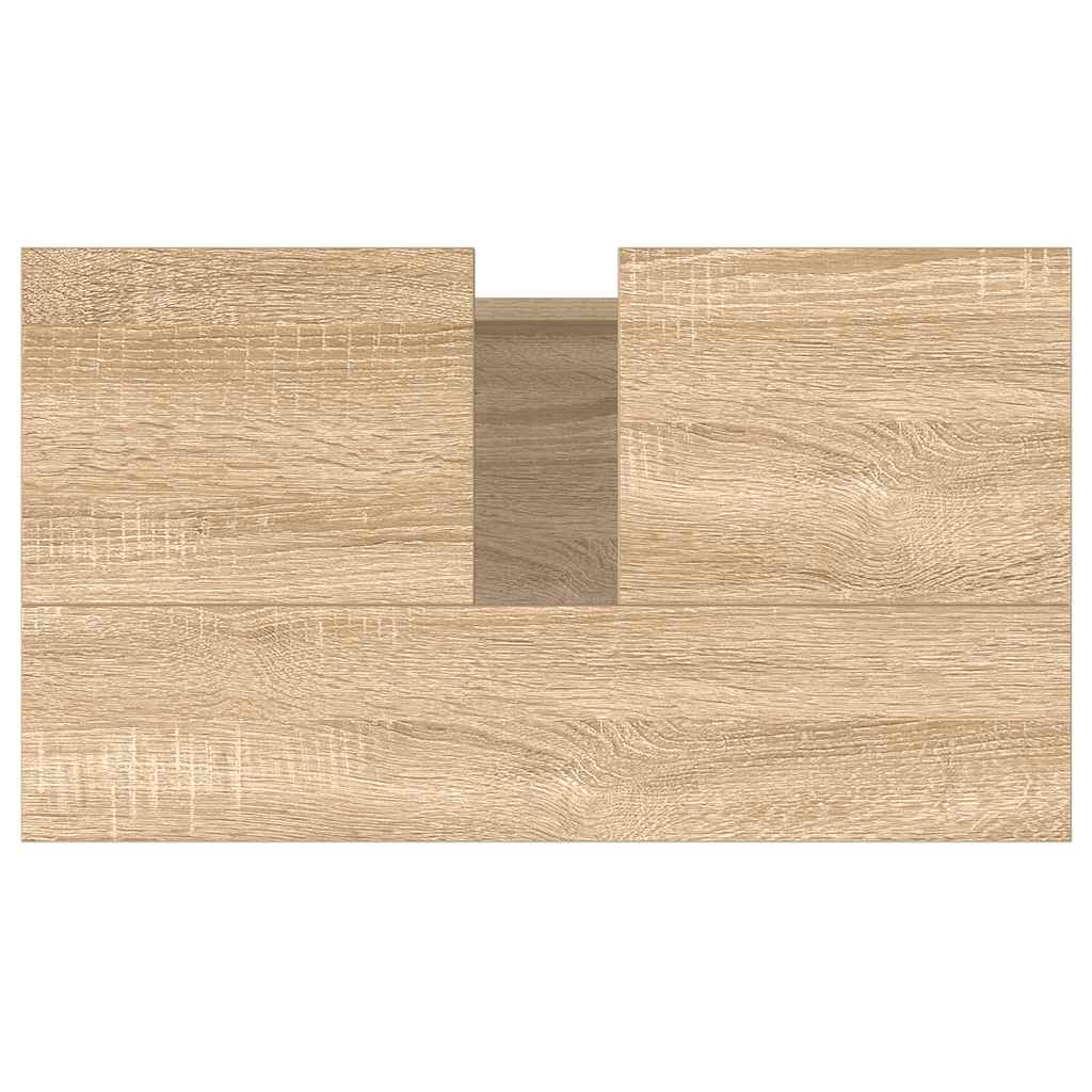 Servantskap Sonoma Eik 58X33X60 Cm Konstruert Tre
