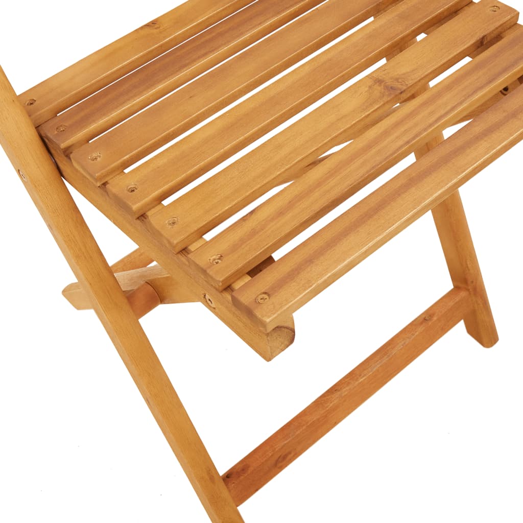 Sammenleggbare Hagestoler 6 Stk Beige Stoff Og Heltre