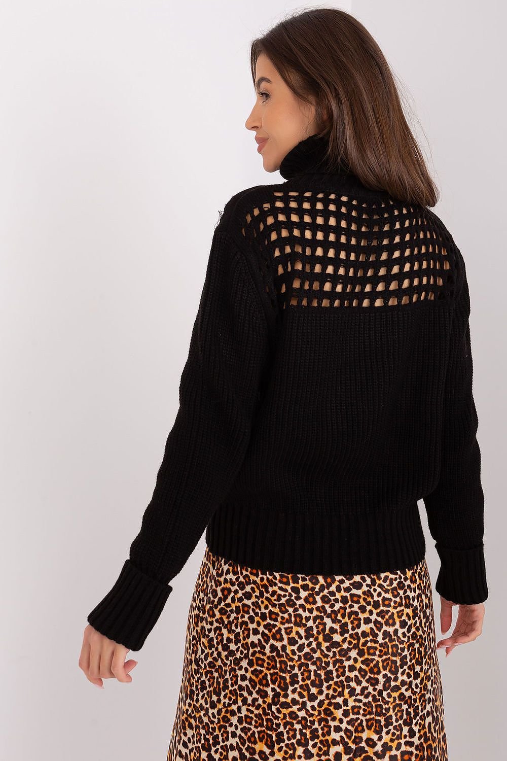 Classic Turtleneck Sweater black / one-size-fits-all MAHYSTYLE