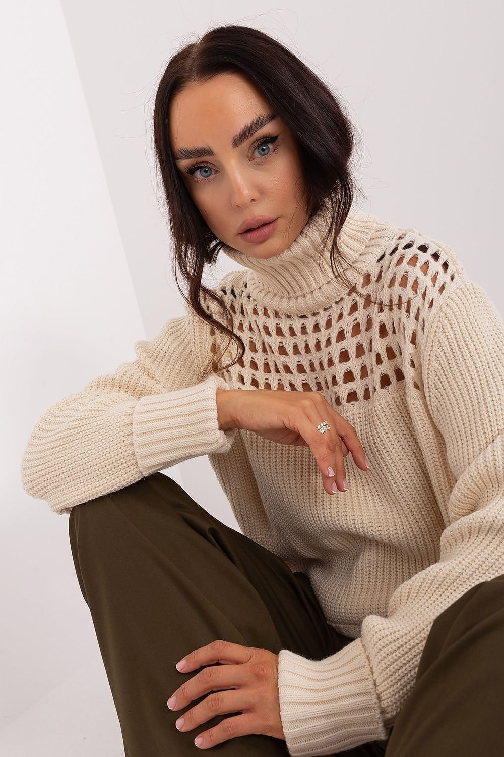 Classic Turtleneck Sweater black / one-size-fits-all MAHYSTYLE