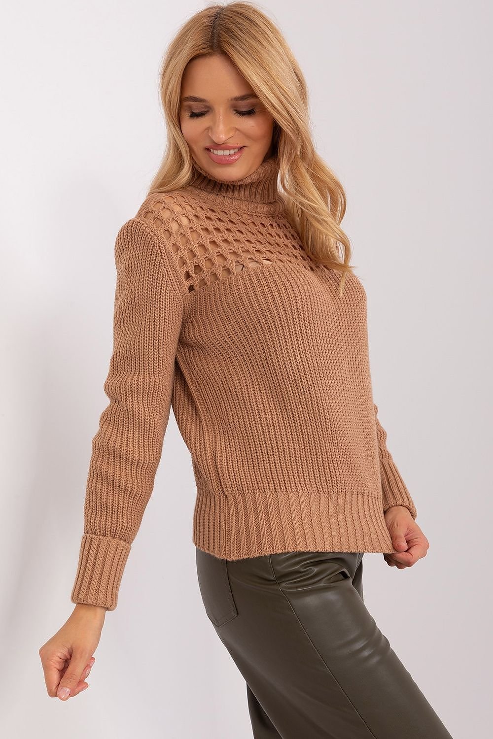 Classic Turtleneck Sweater black / one-size-fits-all MAHYSTYLE