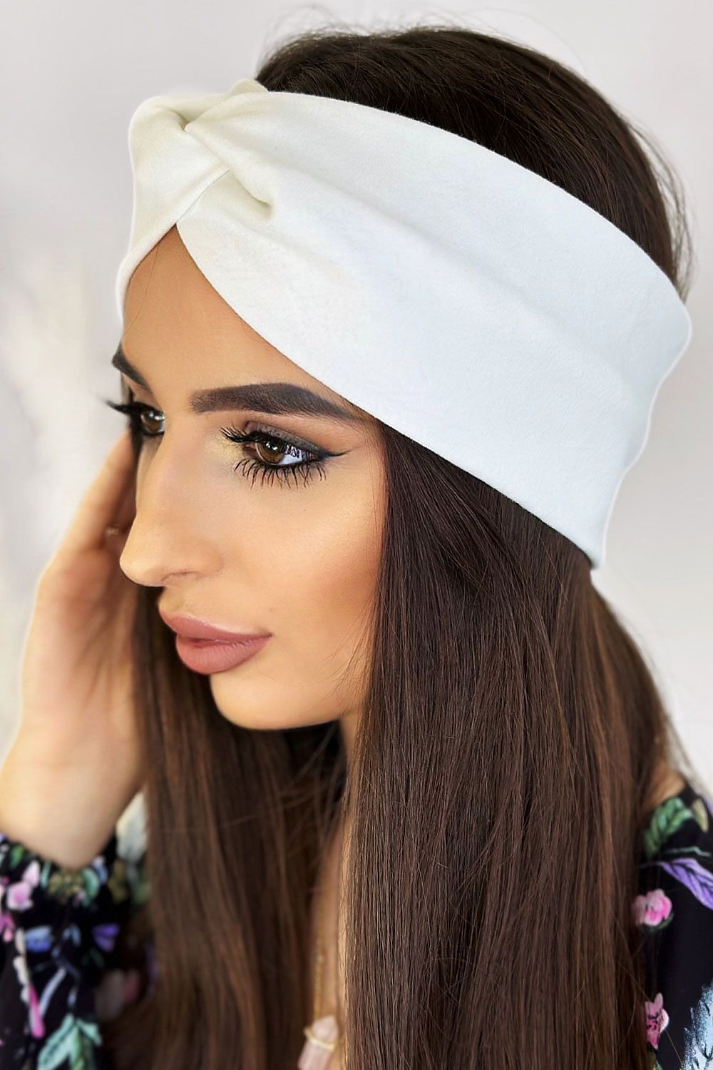 Cotton Headband IVON beige / one-size-fits-all MAHYSTYLE