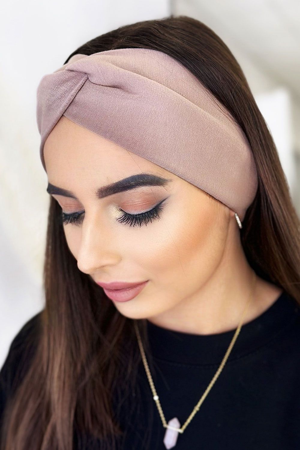 Cotton Headband IVON brown / one-size-fits-all MAHYSTYLE
