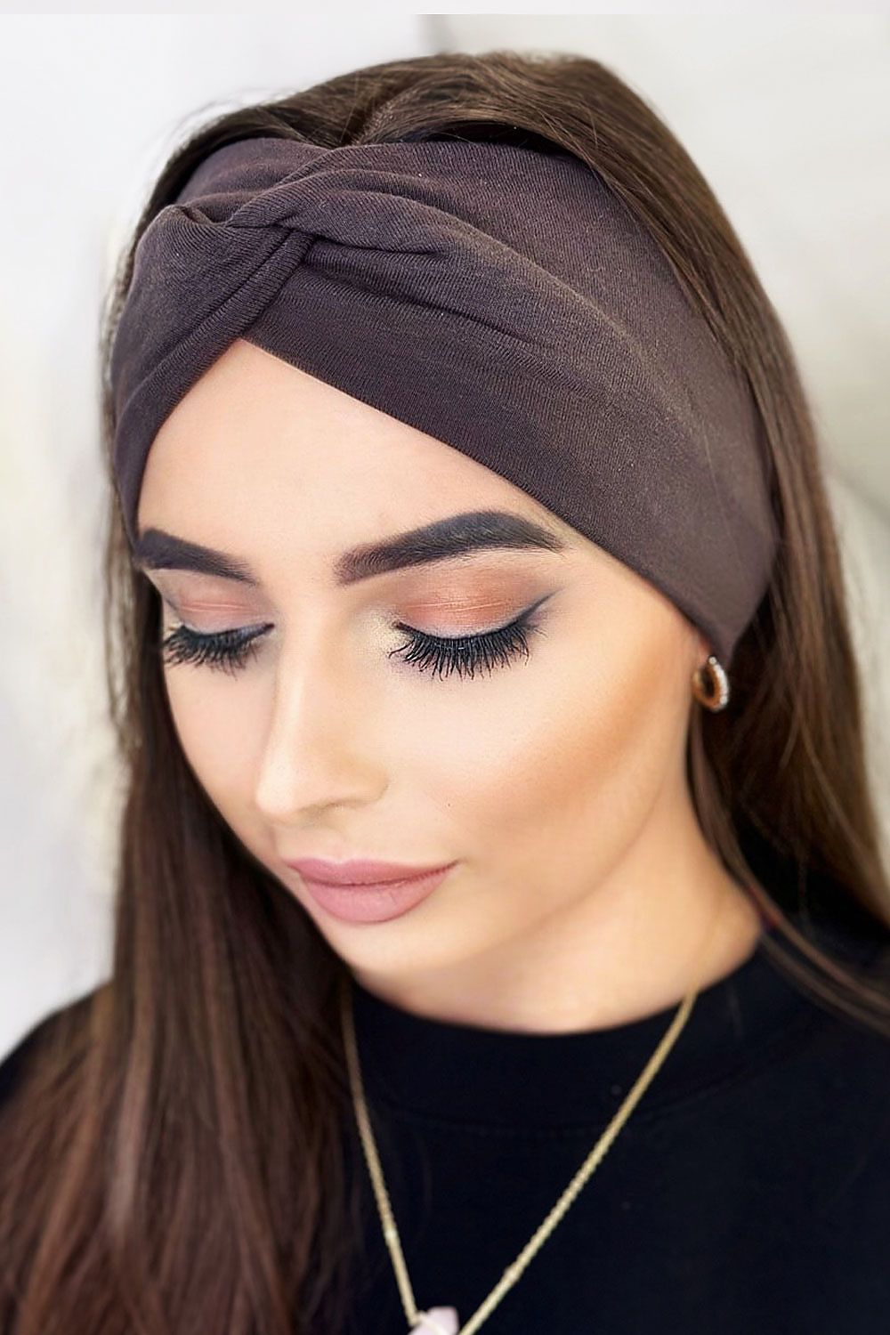 Cotton Headband IVON brown 2 / one-size-fits-all MAHYSTYLE