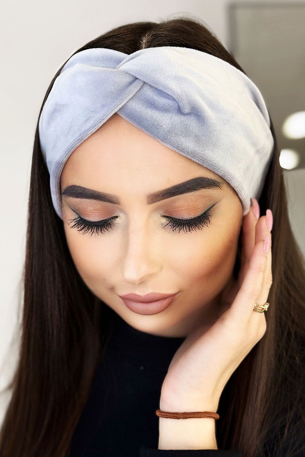 Polyester Headband IVON grey 2 / one-size-fits-all MAHYSTYLE