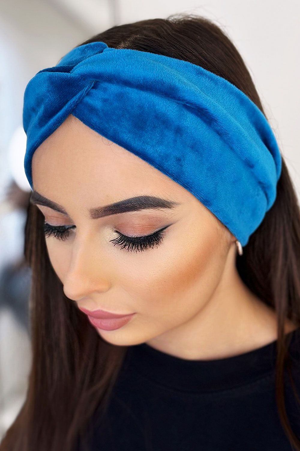 Polyester Headband IVON blue / one-size-fits-all MAHYSTYLE