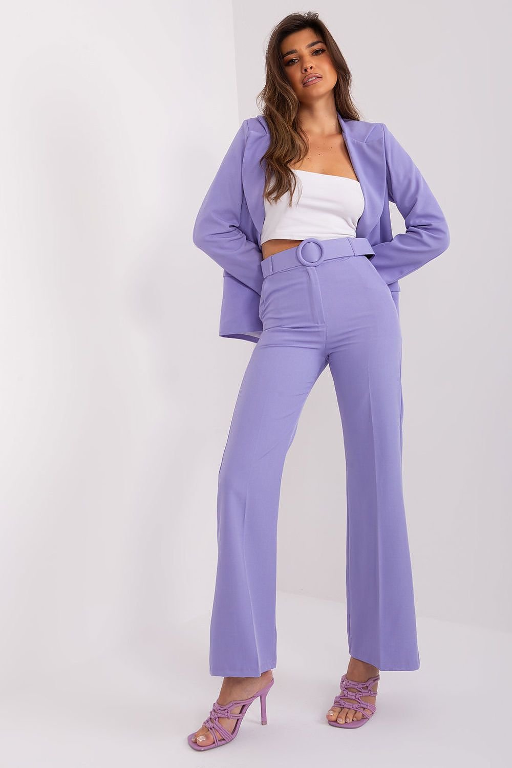 Glossy Pants violet / S MAHYSTYLE