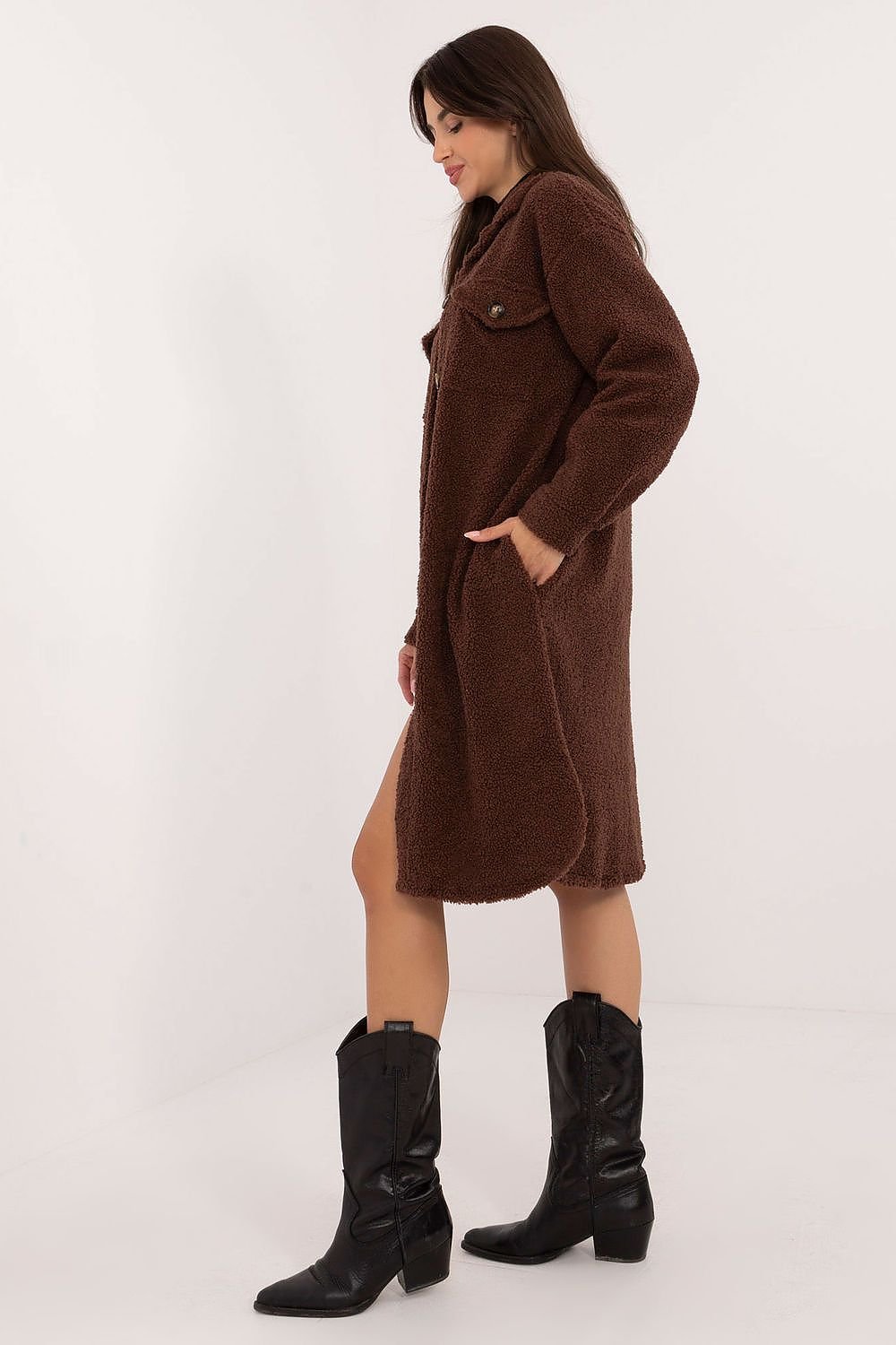 Women's Long Shirt brown / one-size-fits-all MAHYSTYLE