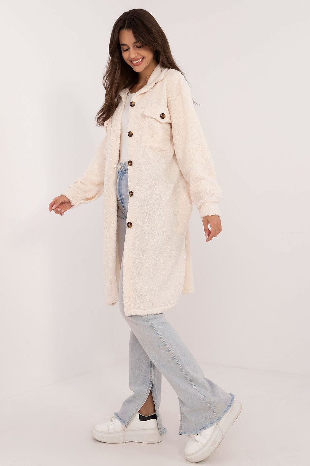 Women's Long Shirt brown / one-size-fits-all MAHYSTYLE