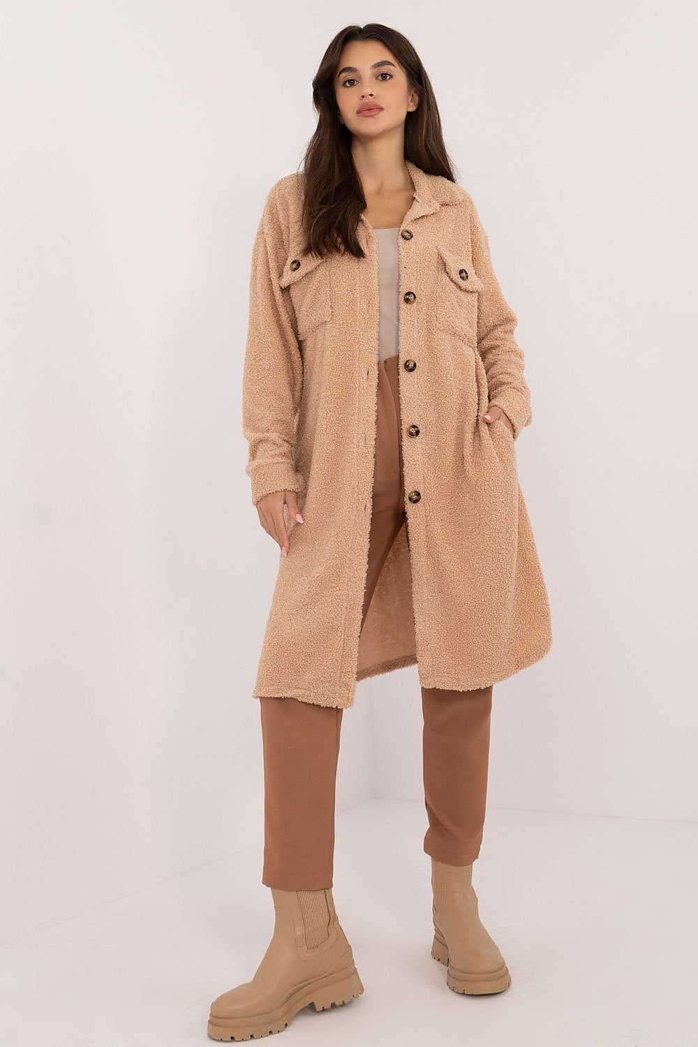 Women's Long Shirt brown 2 / one-size-fits-all MAHYSTYLE