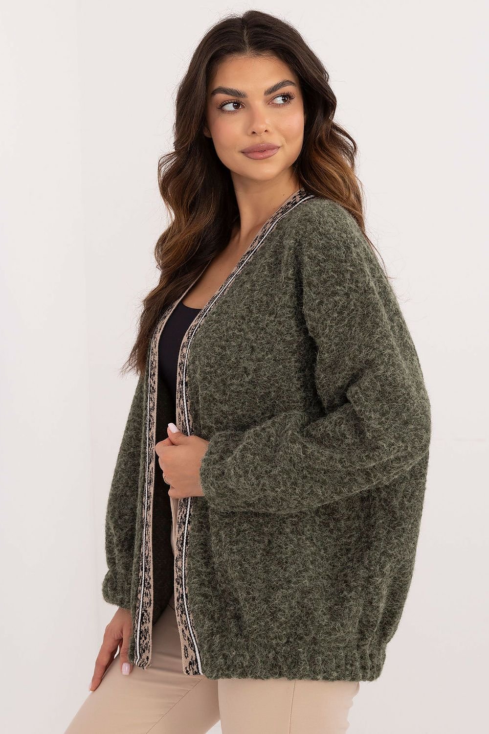 Long-Sleeve Cardigan black / one-size-fits-all MAHYSTYLE