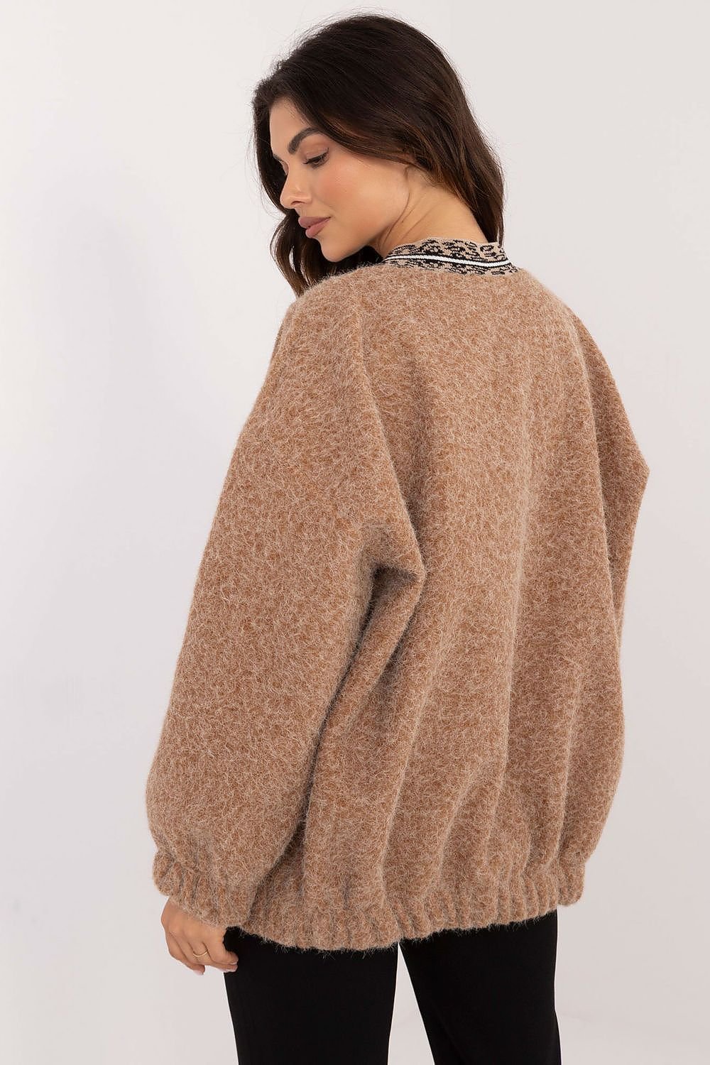 Long-Sleeve Cardigan black / one-size-fits-all MAHYSTYLE