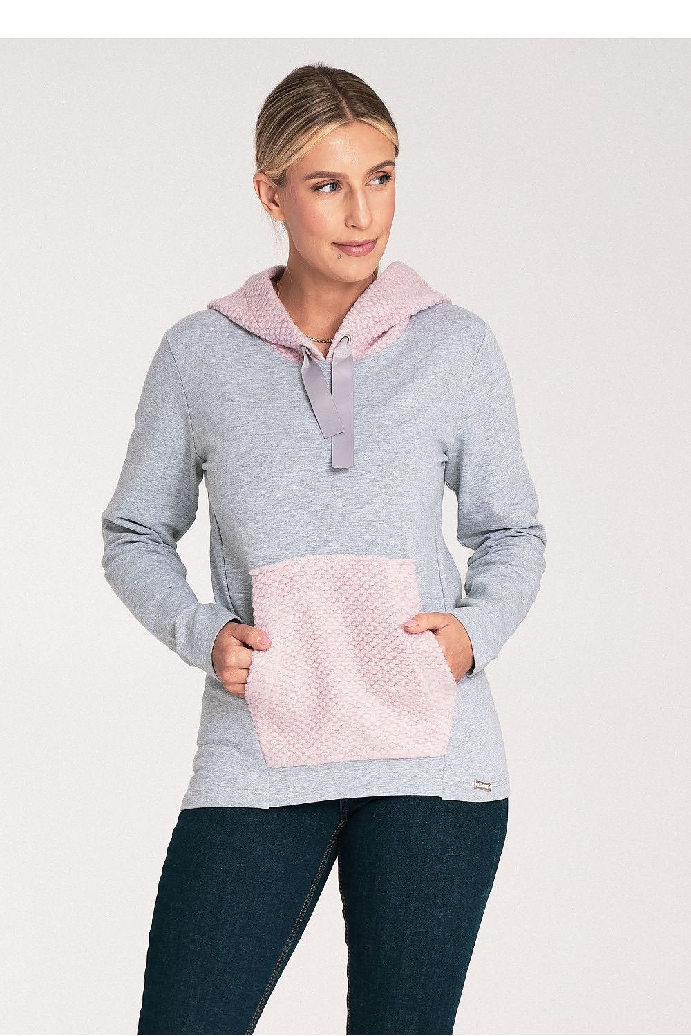 Wool Blend Comfort Hoodie - Figl grey 3 / XS MAHYSTYLE