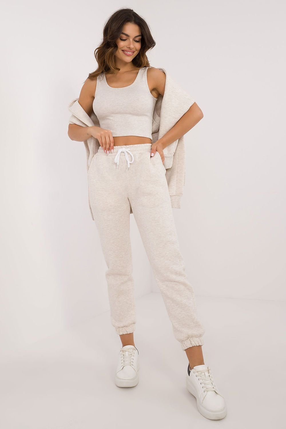 Three Pieces Set-1 beige / one-size-fits-all MAHYSTYLE