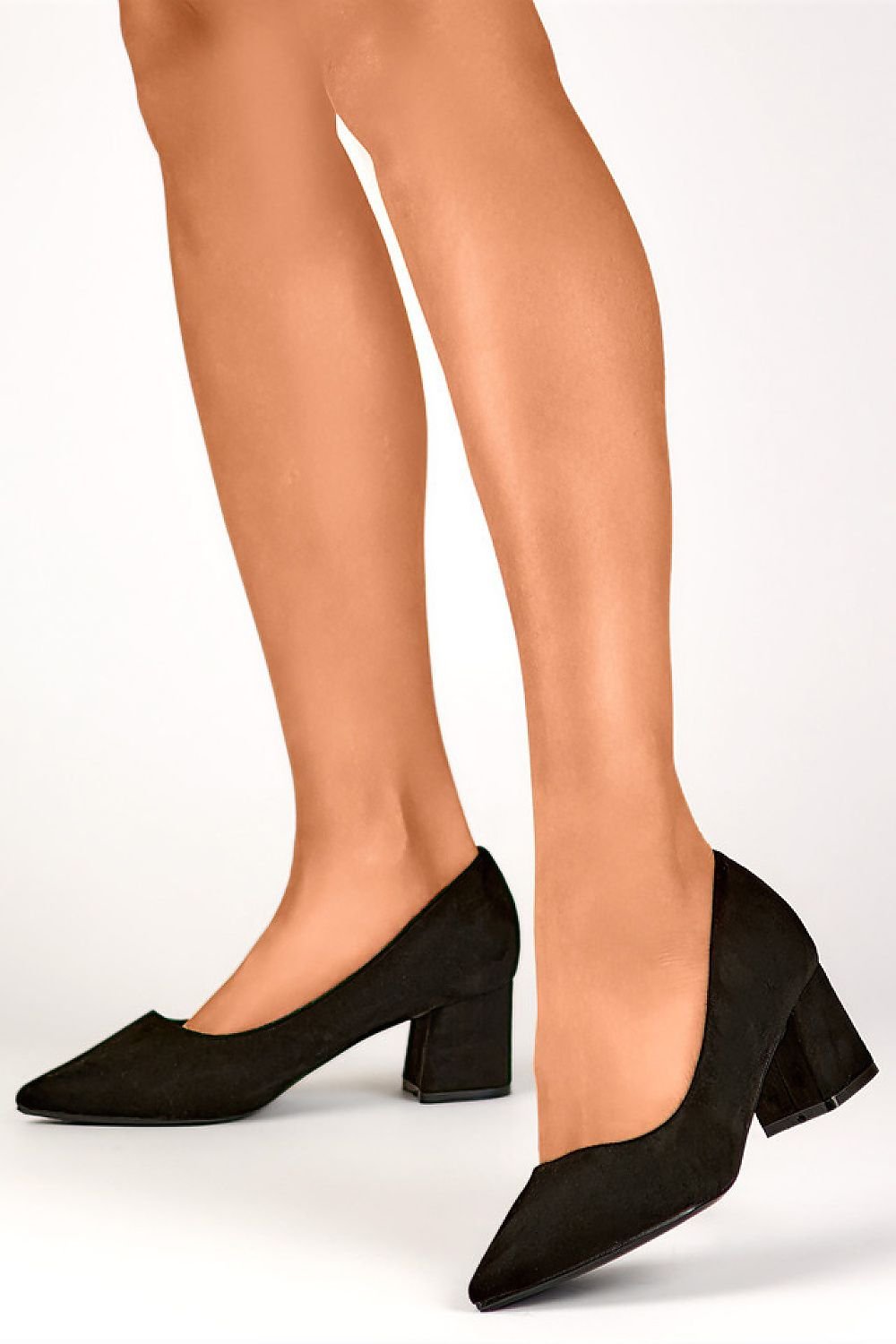 Timeless Black Suede Pumps – Elegance & Comfort 36 MAHYSTYLE