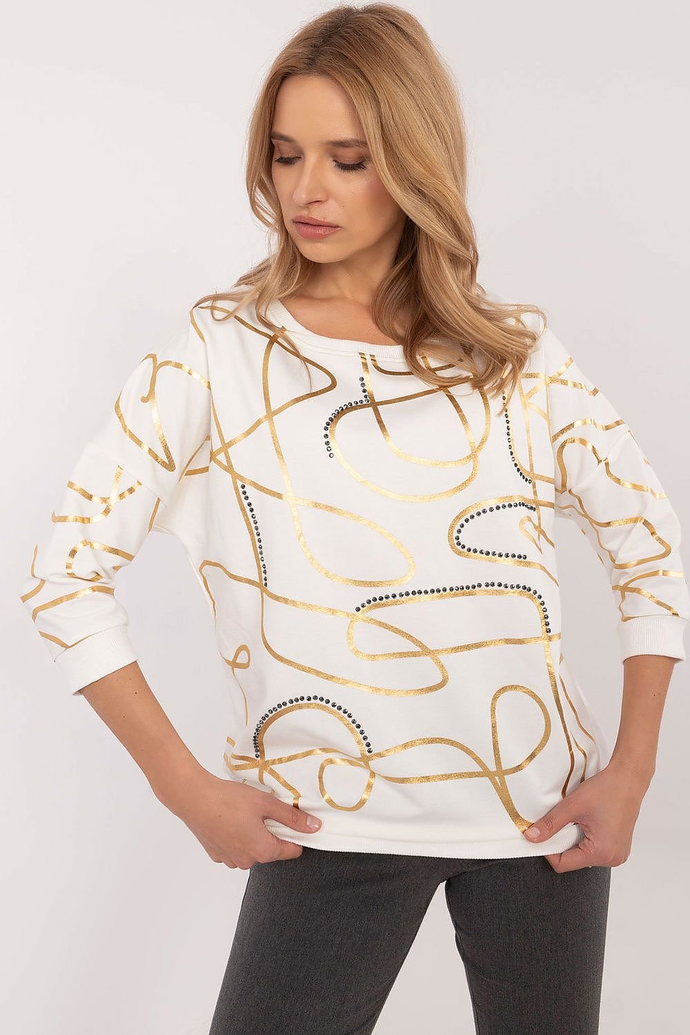 Casual Vibe Blouse beige / S MAHYSTYLE