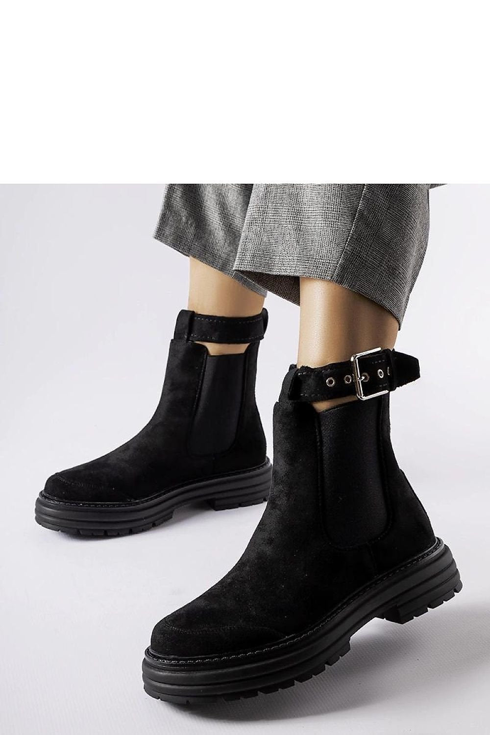 Abela Black Ankle Boots – Elegant & Trendy Footwear for Fall & Spring black / 36 MAHYSTYLE