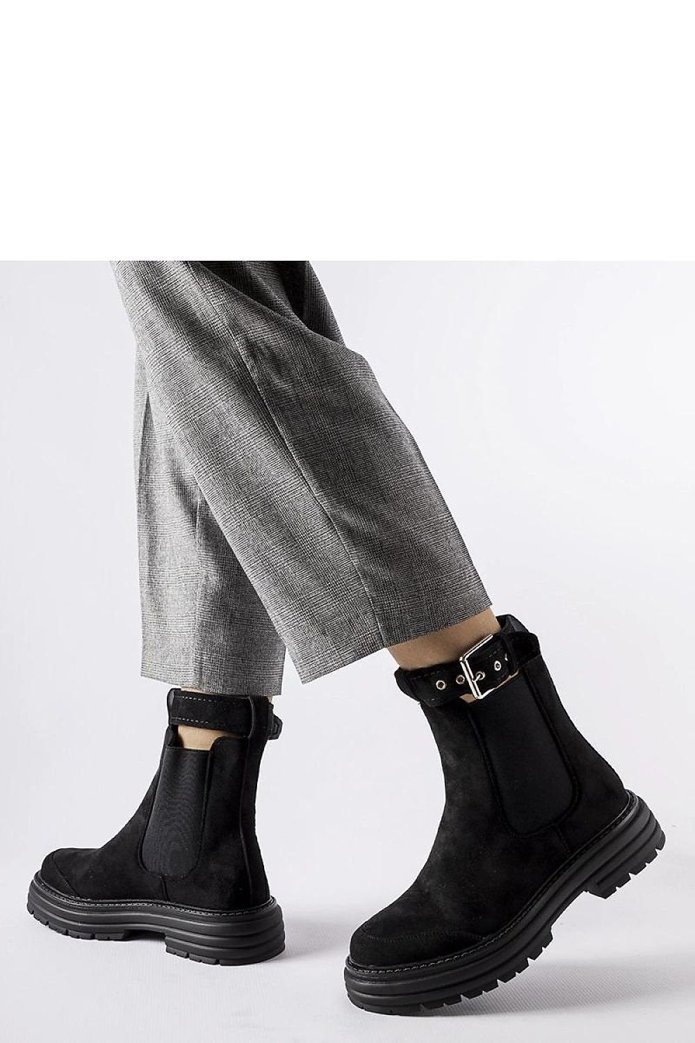 Abela Black Ankle Boots – Elegant & Trendy Footwear for Fall & Spring black / 36 MAHYSTYLE