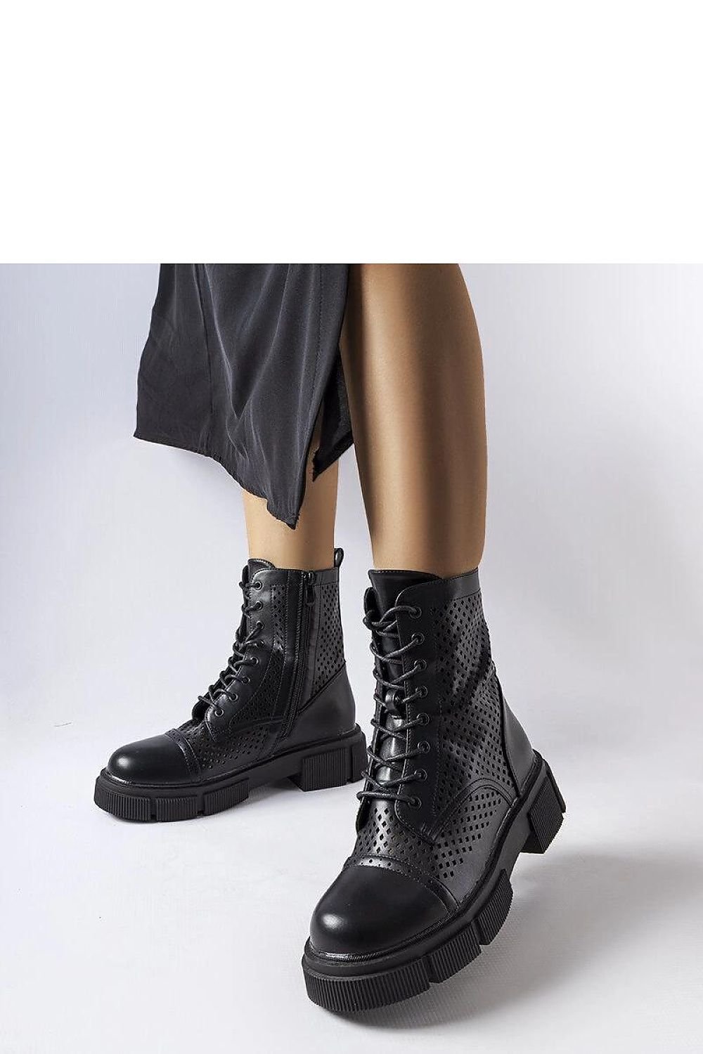 Lacy Ankle Boots Corpus – Stylish & Comfortable for Fall/Winter black / 36 MAHYSTYLE