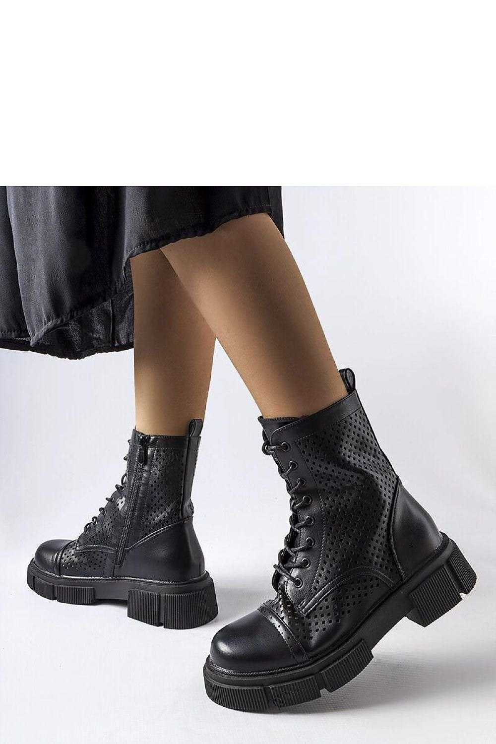 Lacy Ankle Boots Corpus – Stylish & Comfortable for Fall/Winter black / 36 MAHYSTYLE