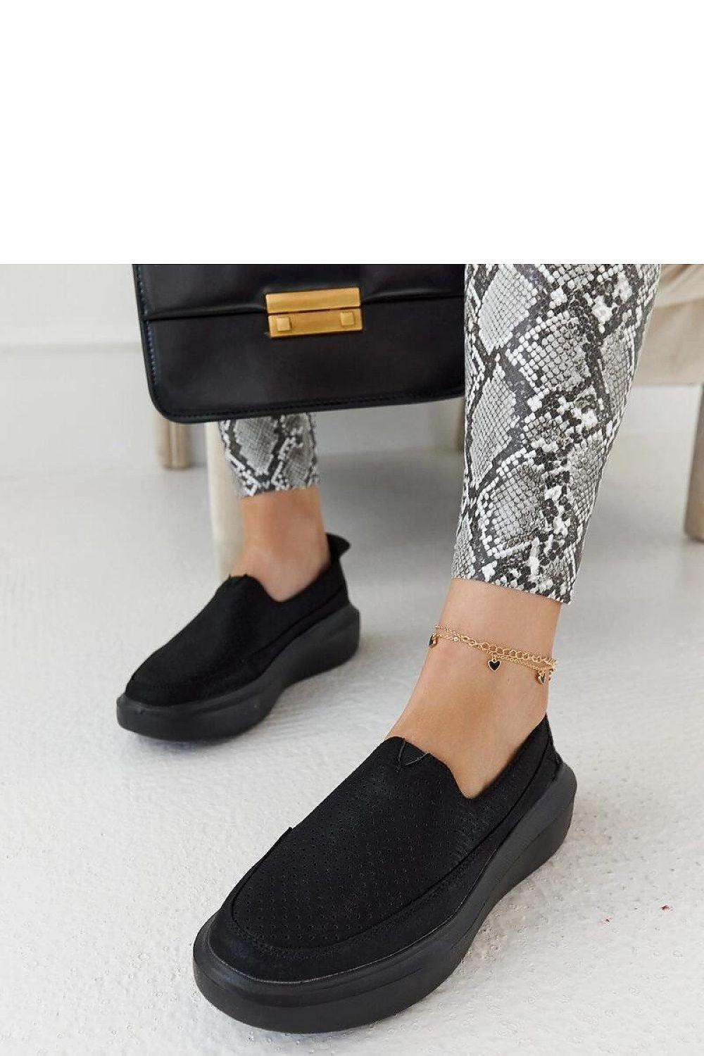 Marta Metallic Rubber Shoes – Chic & Comfortable for Summer black / 36 MAHYSTYLE