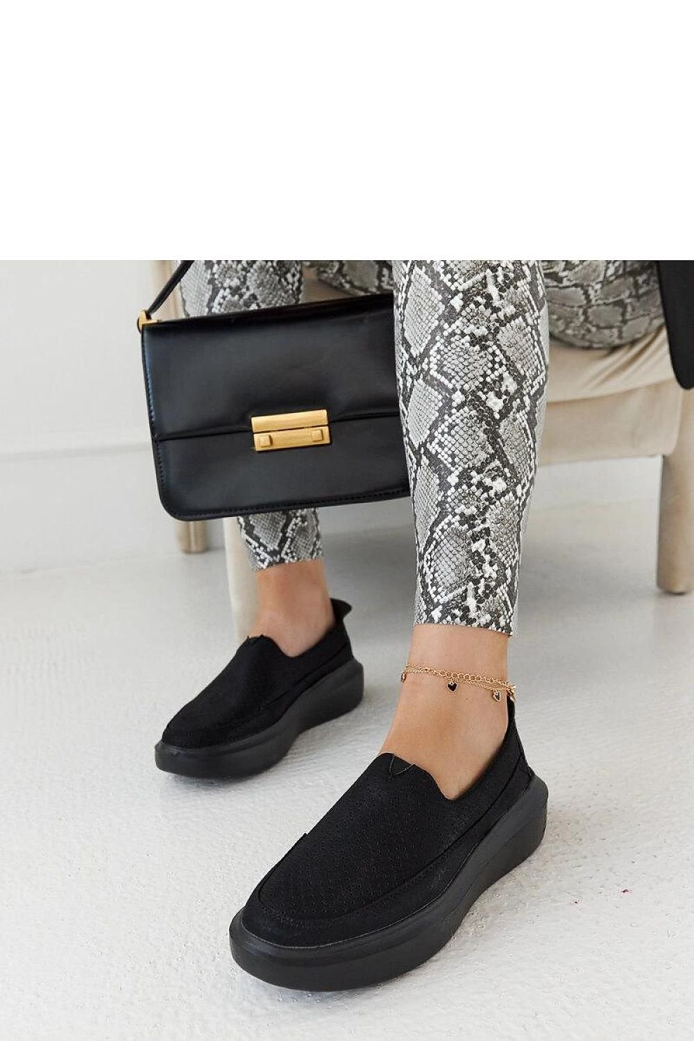 Marta Metallic Rubber Shoes – Chic & Comfortable for Summer black / 36 MAHYSTYLE
