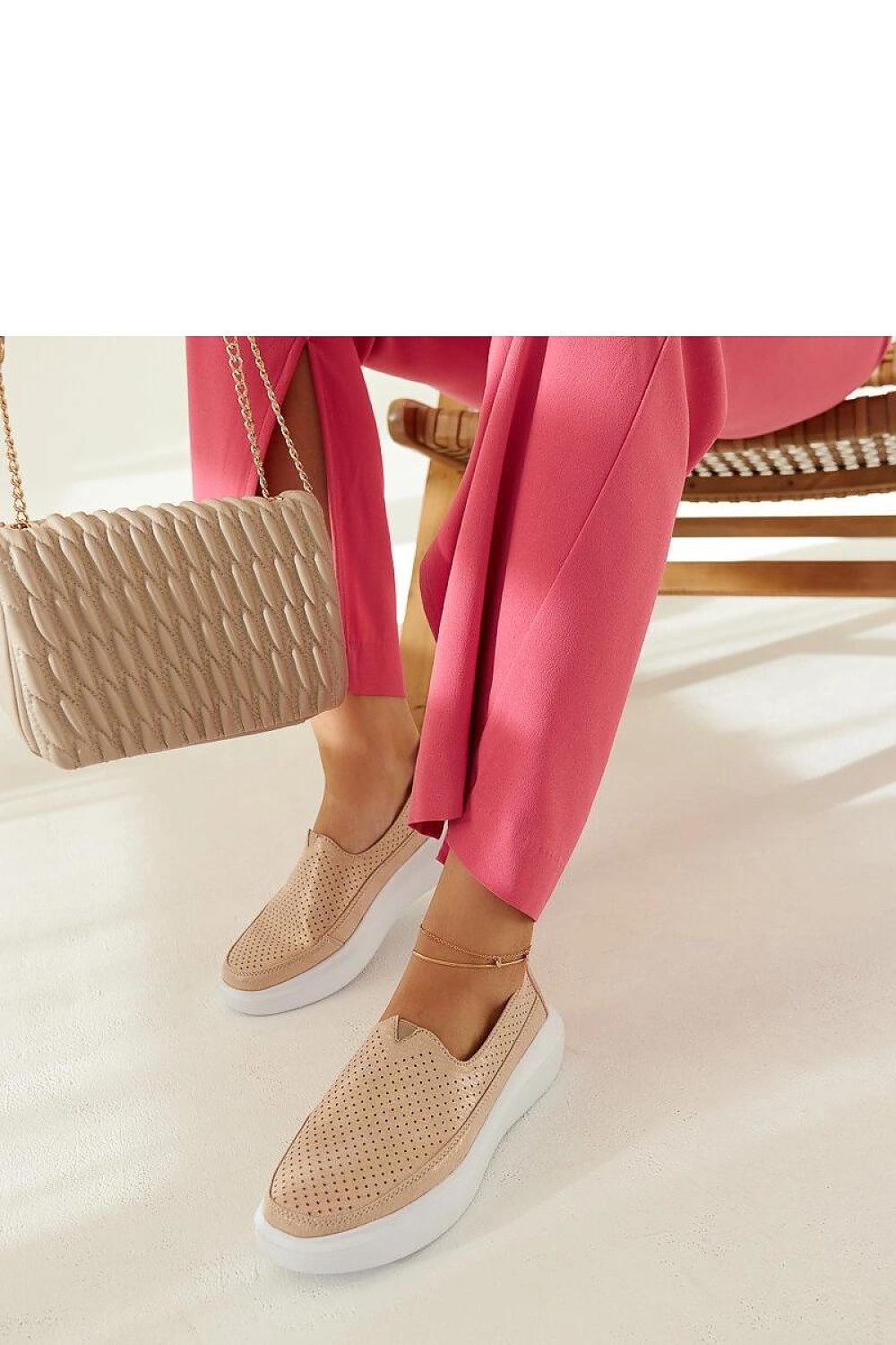 Marta Metallic Rubber Shoes – Chic & Comfortable for Summer brown / 36 MAHYSTYLE