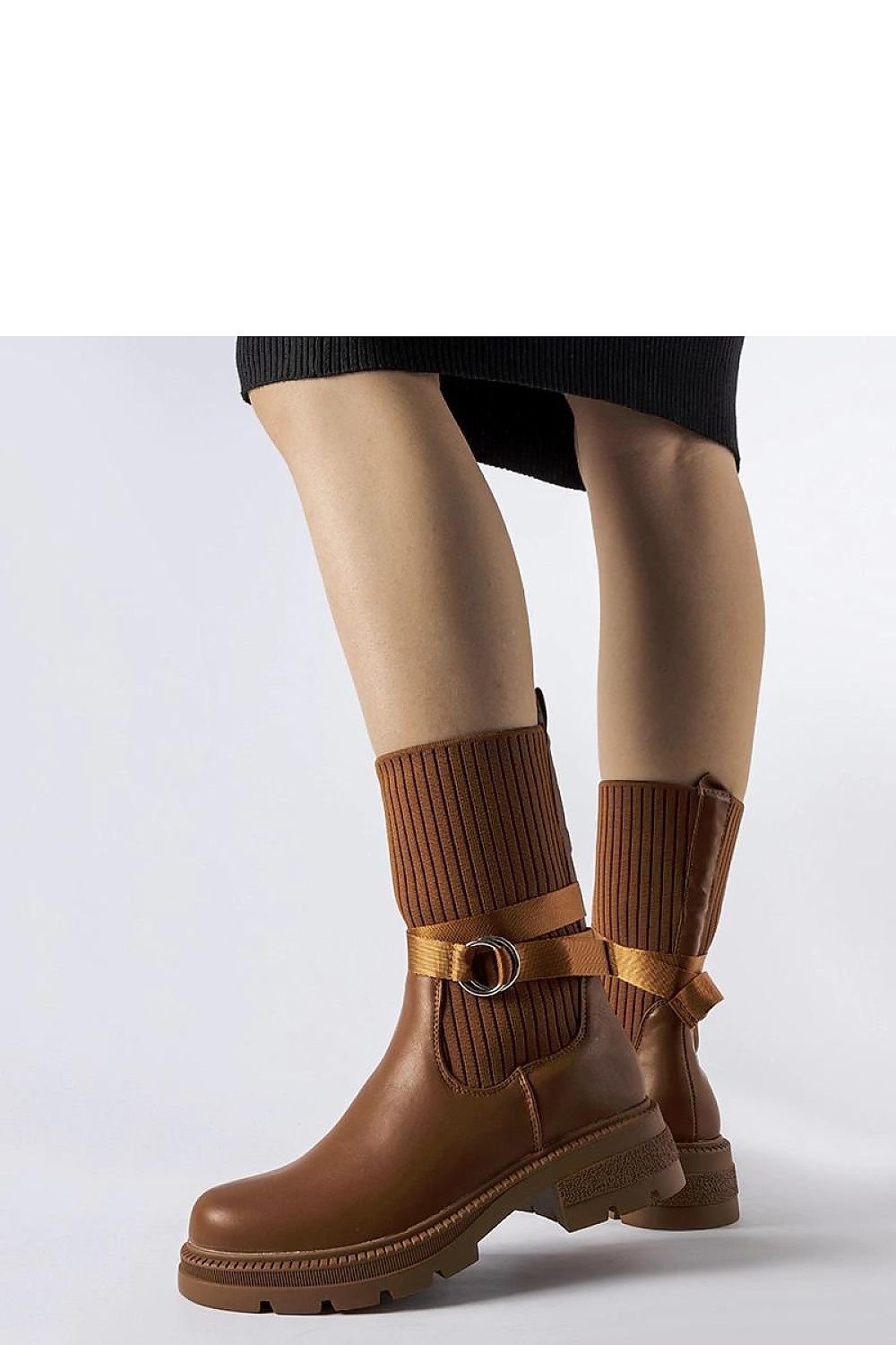 Picker Brown Fleece-Lined Boots – Warm & Stylish for Cold Days brown / 36 MAHYSTYLE