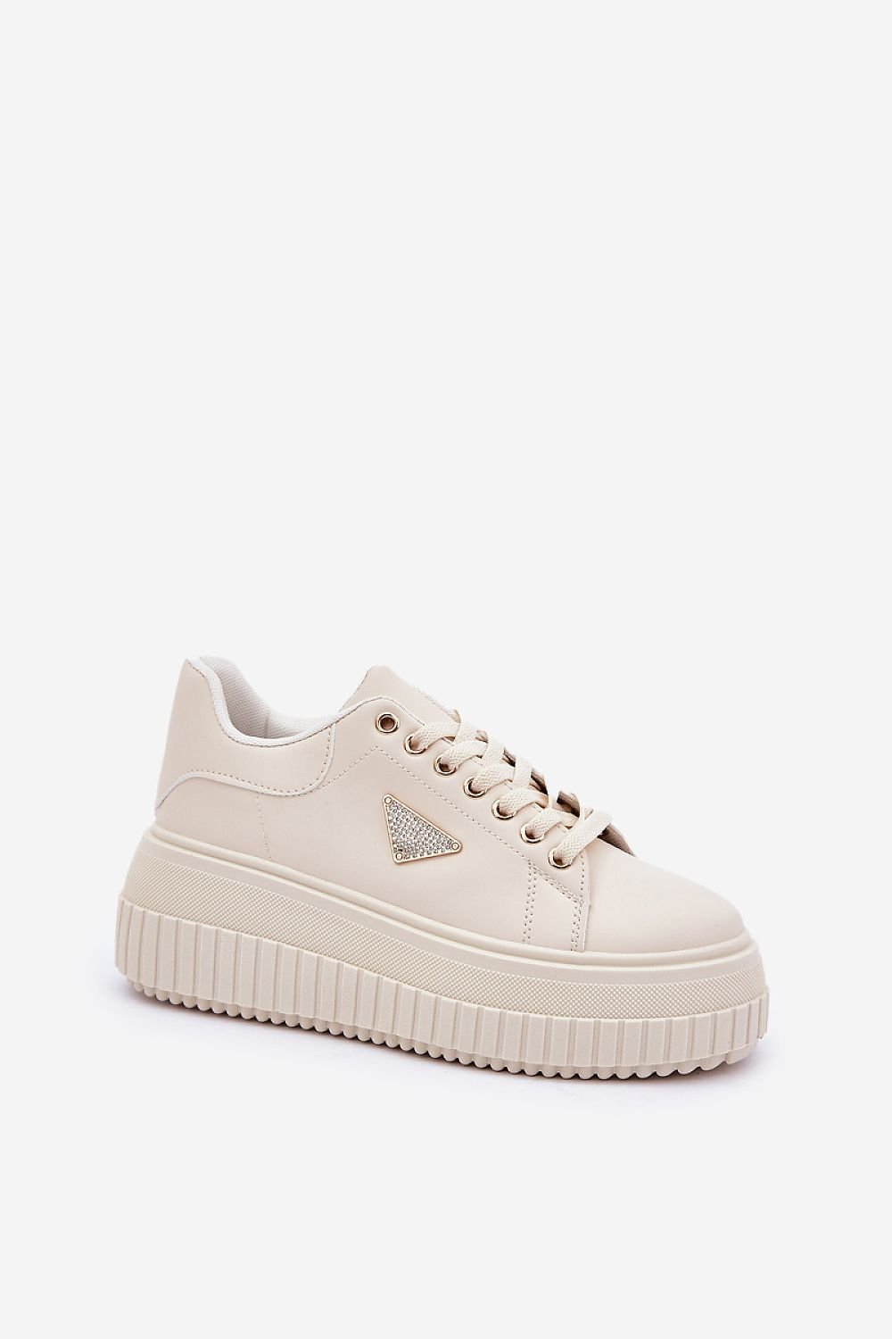 Luna Women's Platform Sneakers – Elevate Your Style with Comfort beige / 36 MAHYSTYLE