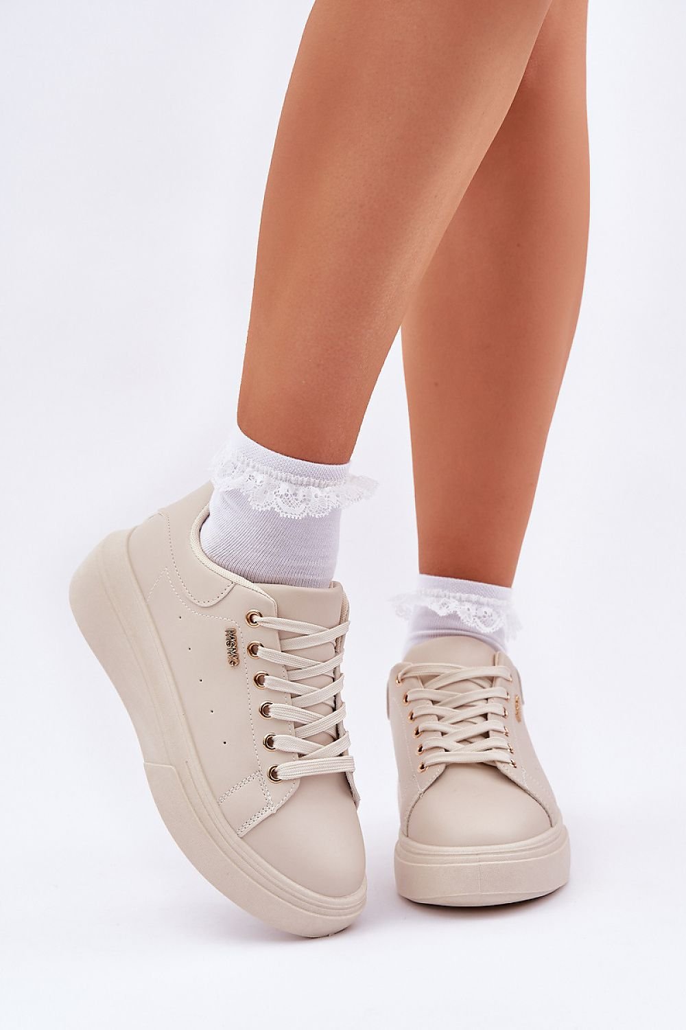 Lunea Women's Platform Sneakers – Everyday Elegance and Comfort beige / 36 MAHYSTYLE