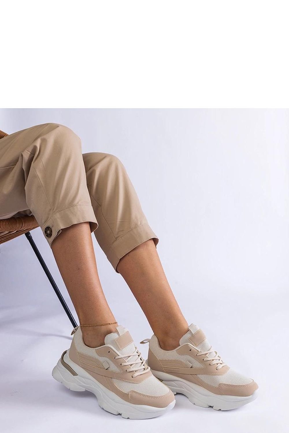 Guerrera Brown Sneakers – Stylish Comfort with a Modern Touch beige / 36 MAHYSTYLE