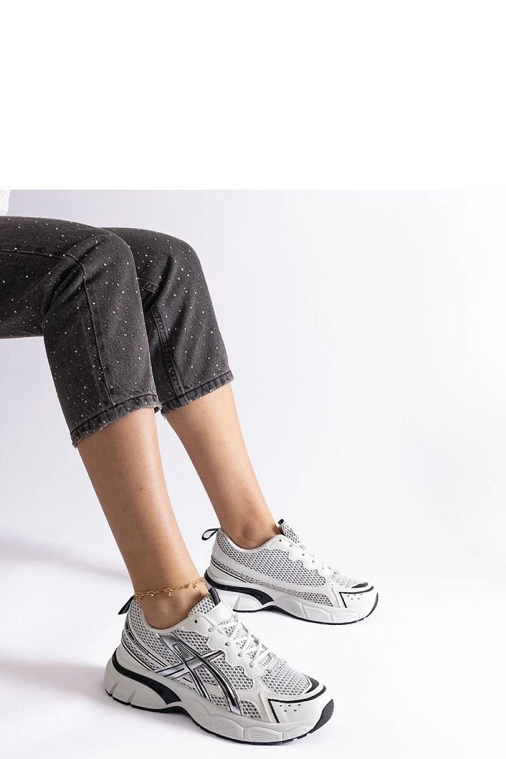 Ondina Hurtado Black Sports Sneakers – The Perfect Blend of Style and Comfort black / 36 MAHYSTYLE