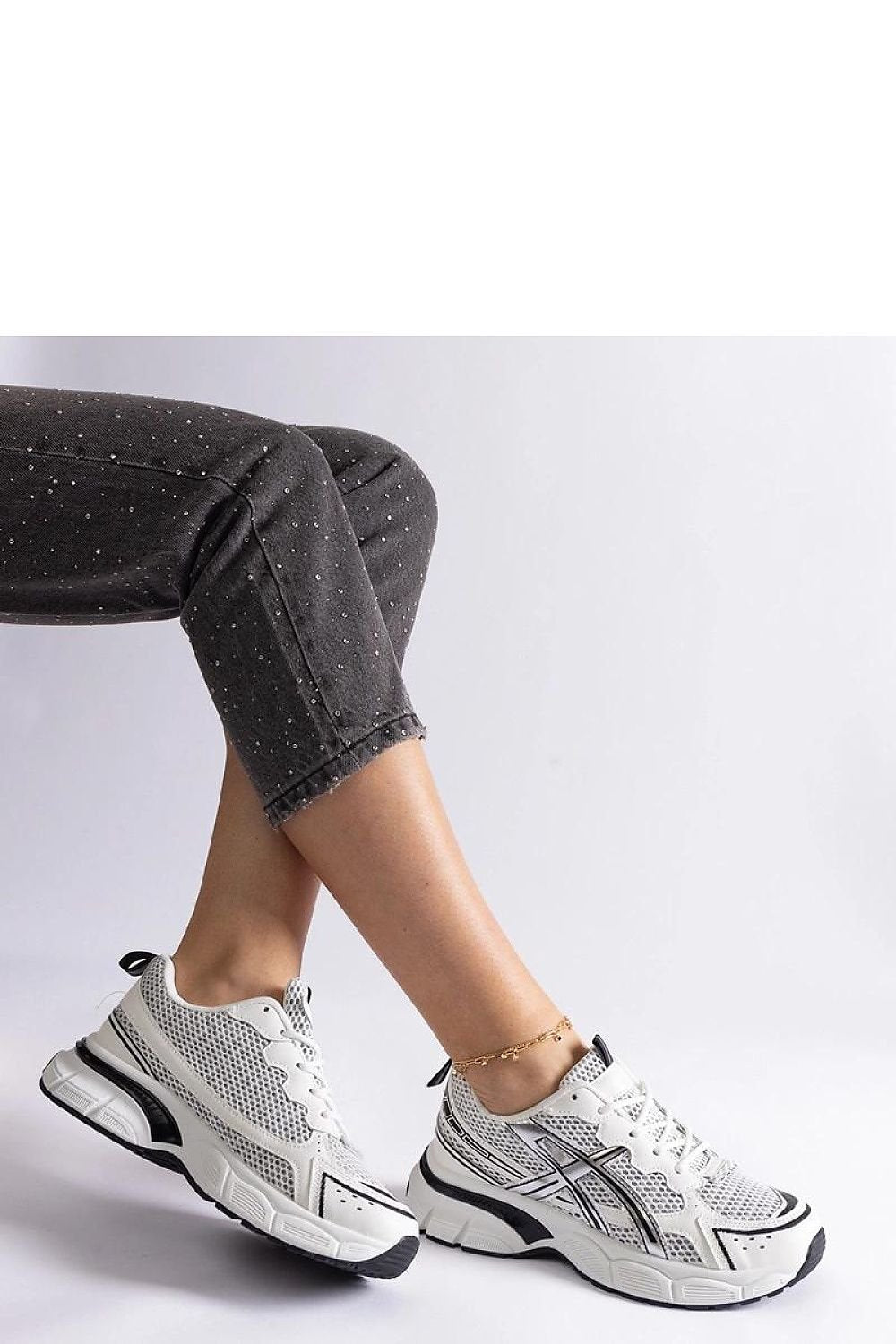 Ondina Hurtado Black Sports Sneakers – The Perfect Blend of Style and Comfort black / 36 MAHYSTYLE