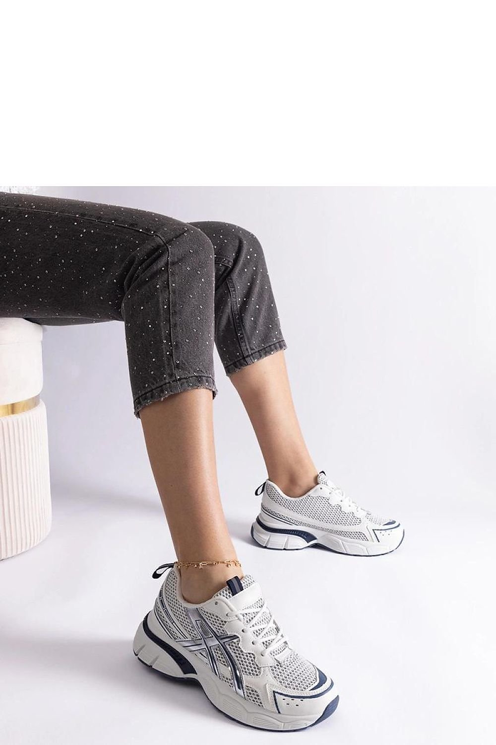 Ondina Hurtado Black Sports Sneakers – The Perfect Blend of Style and Comfort blue / 36 MAHYSTYLE