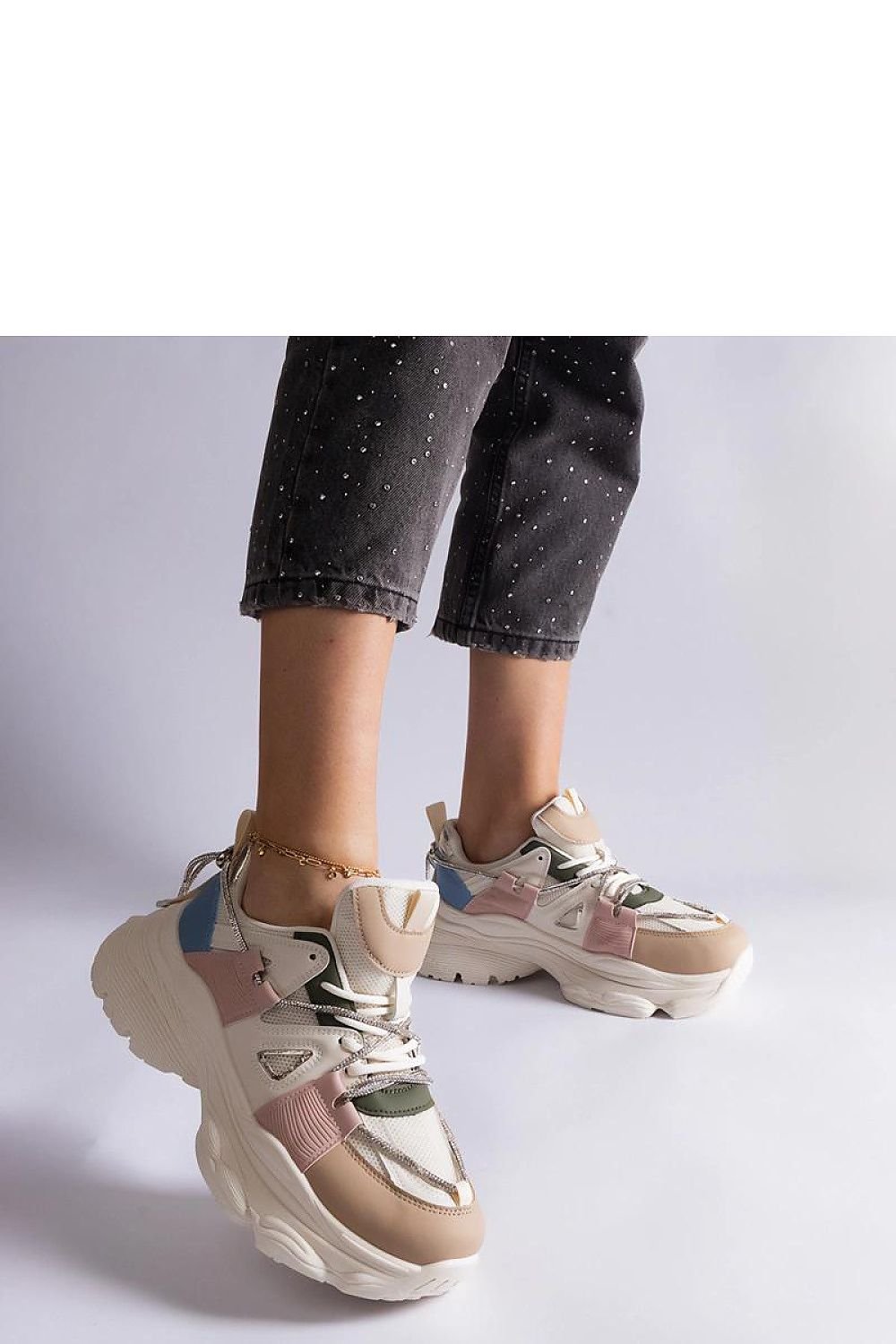 Ivett Black Sports Sneakers – Perfect for Active Women black / 36 MAHYSTYLE