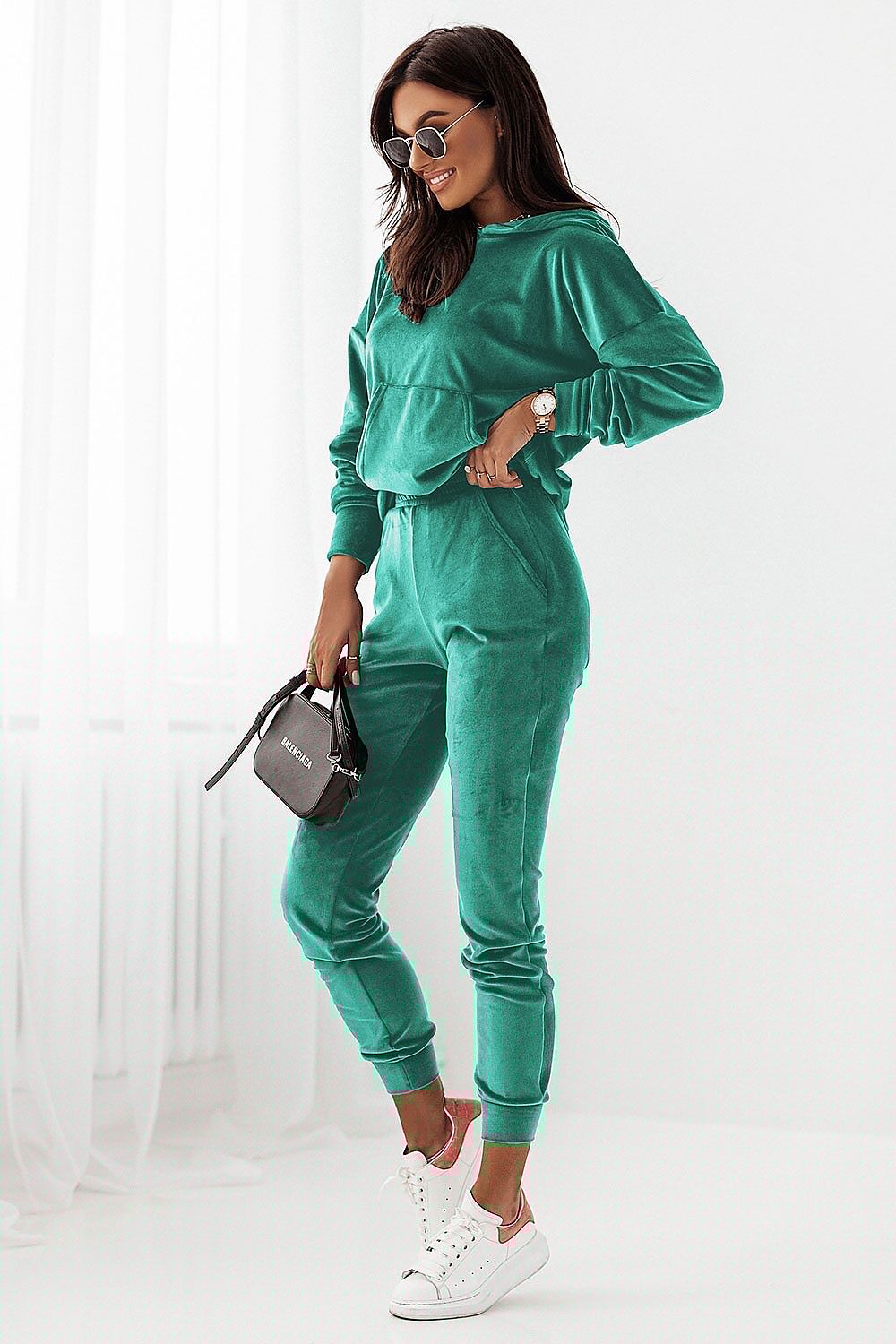 Louis Velour Set- IVON green / XS/S MAHYSTYLE