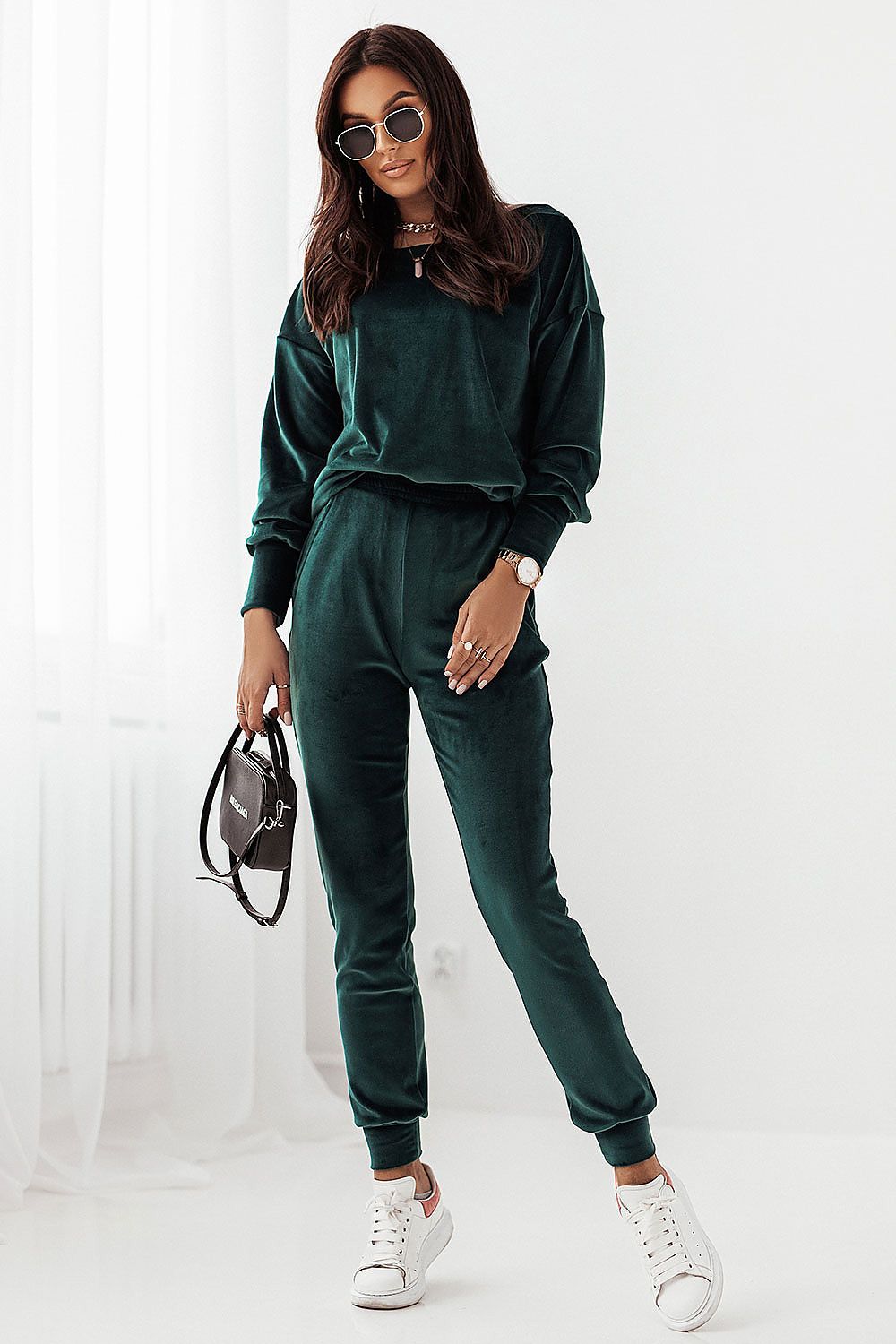 Velour Bliss – Elegant Comfort Set IVON green / XS/S MAHYSTYLE