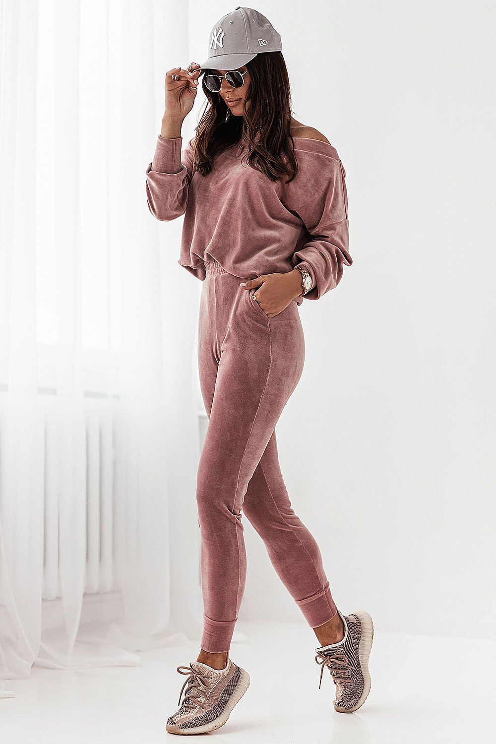 Velour Bliss – Elegant Comfort Set IVON pink / XS/S MAHYSTYLE