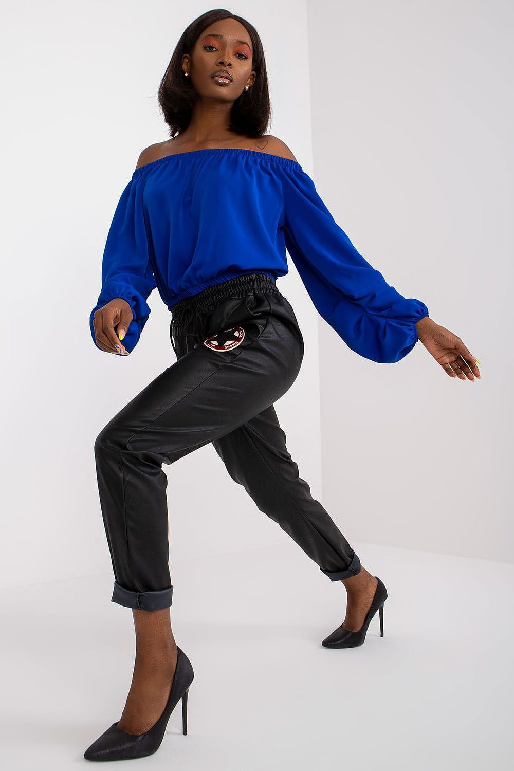 Ecological Leather Pants black / one-size-fits-all MAHYSTYLE