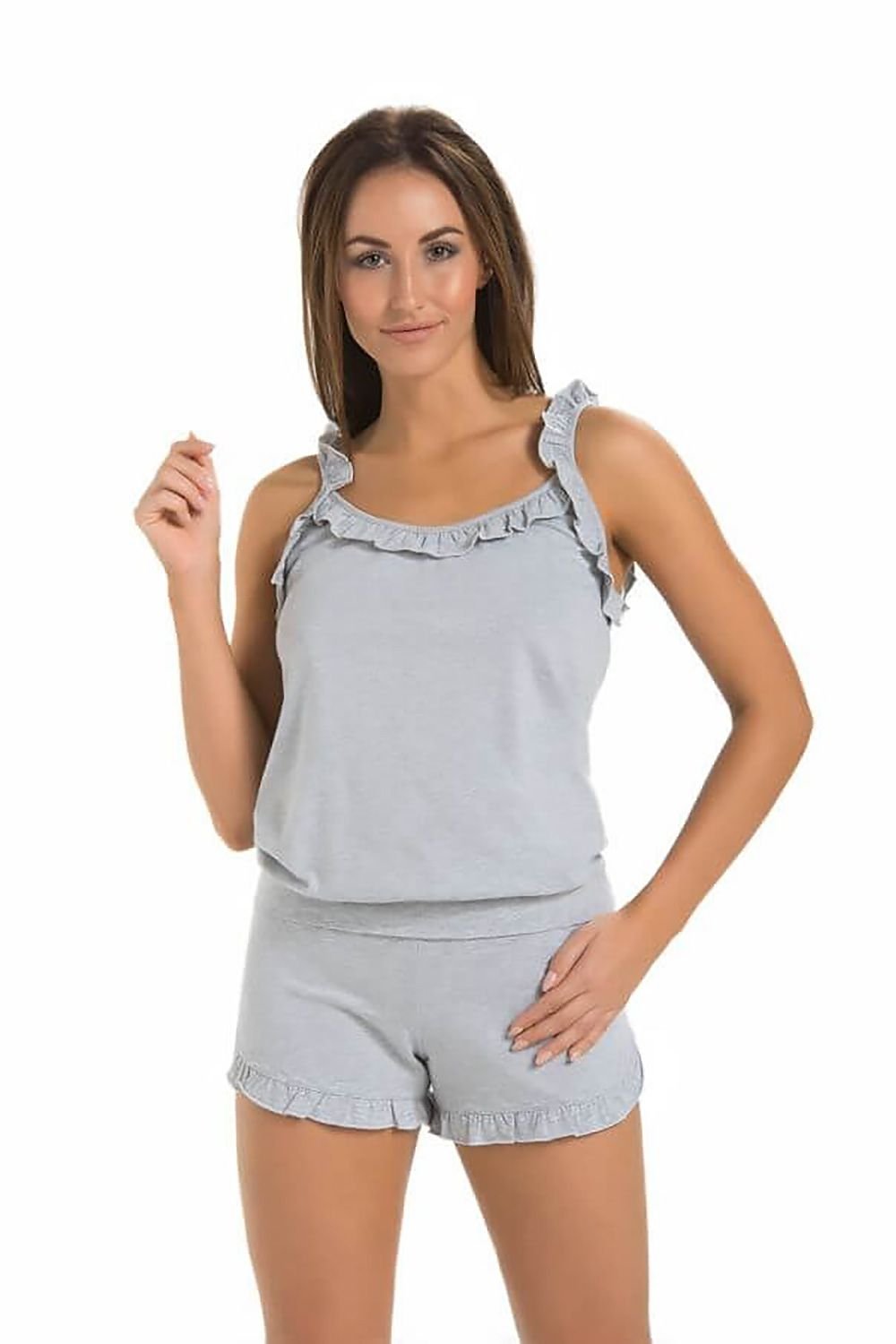 Nightgown - Teyli grey / XS MAHYSTYLE