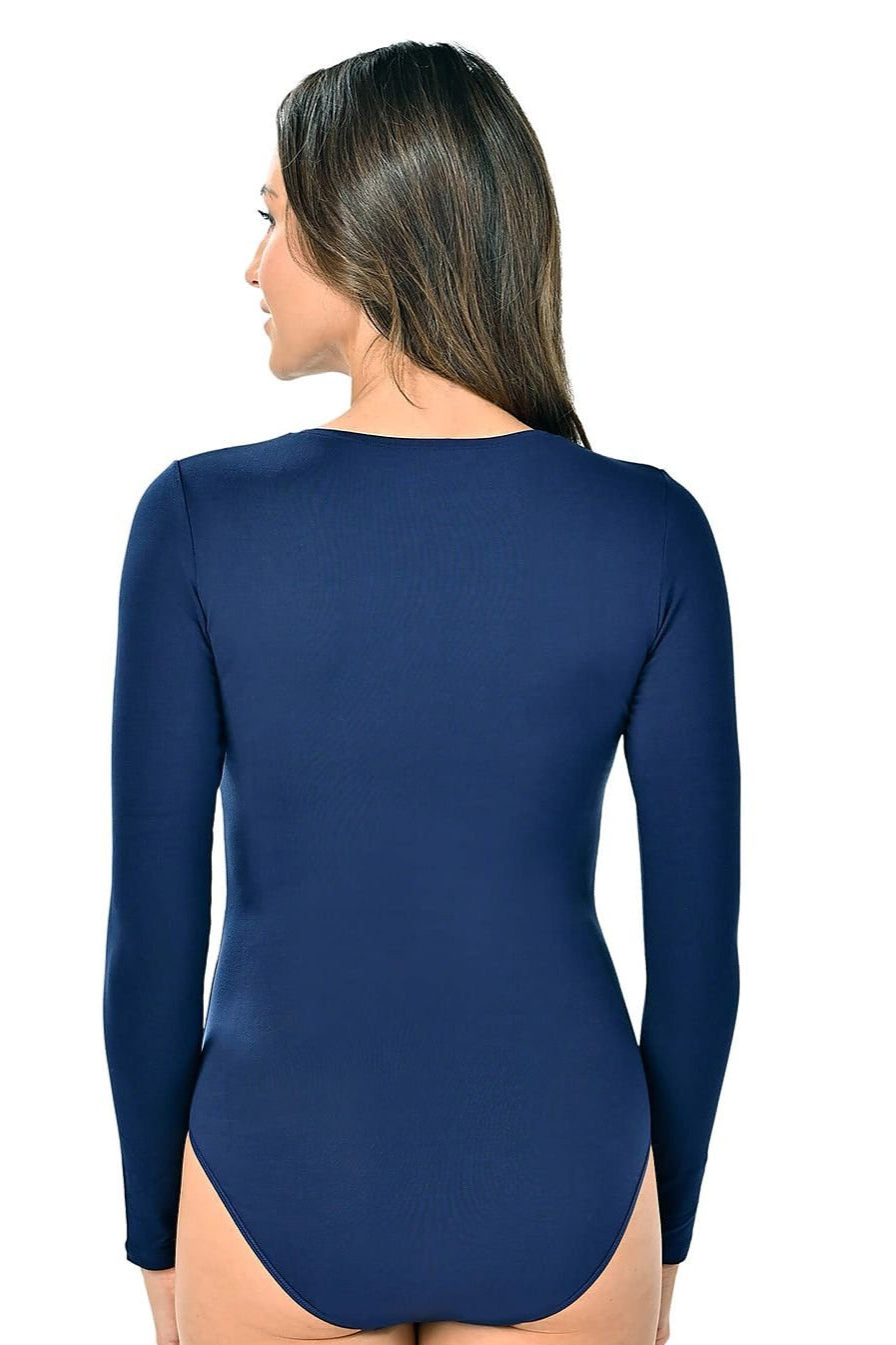 Bodysuit with Long Sleeves - Teyli blue / XS MAHYSTYLE
