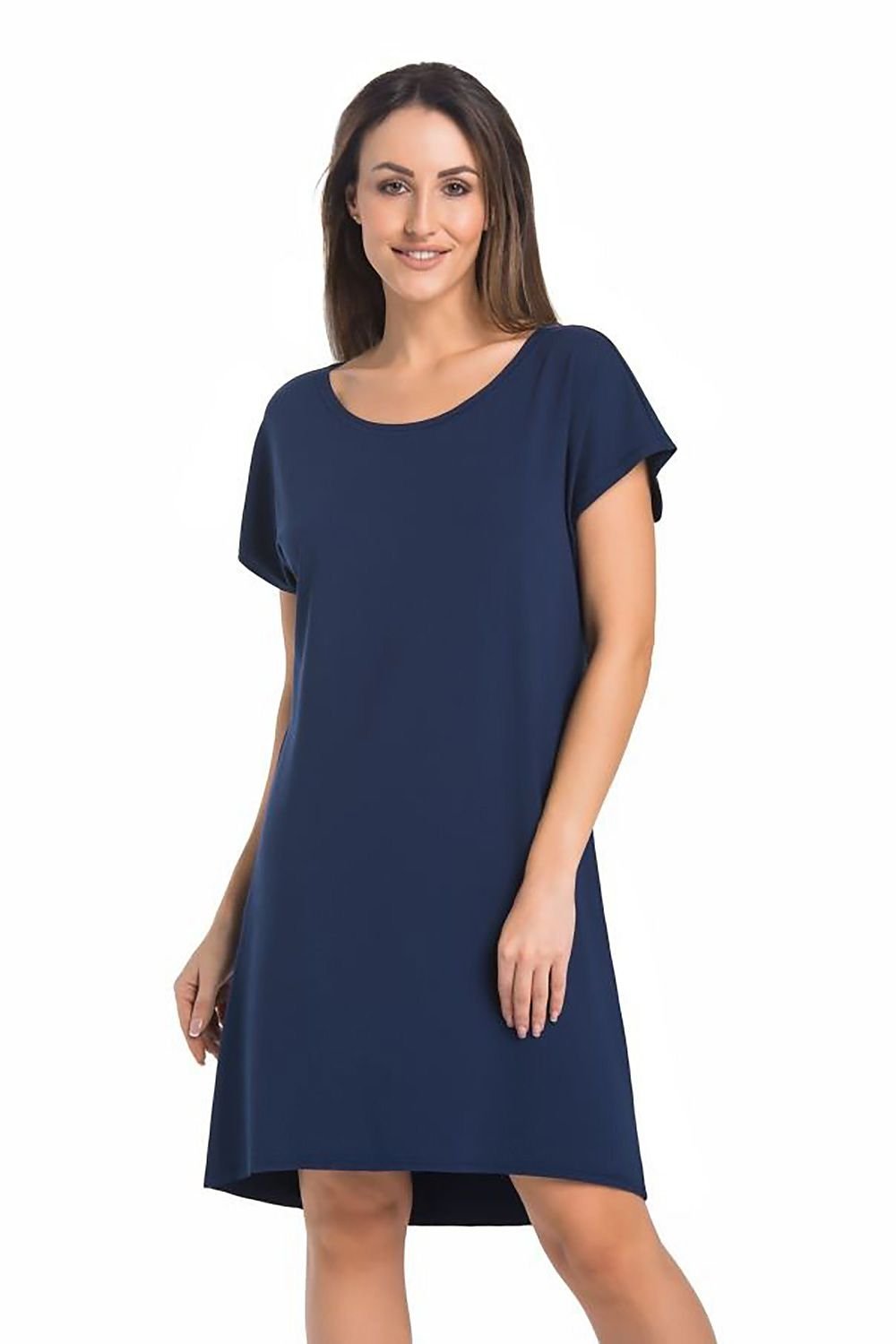 Classic Nightshirt – Teyli navy blue / XS MAHYSTYLE