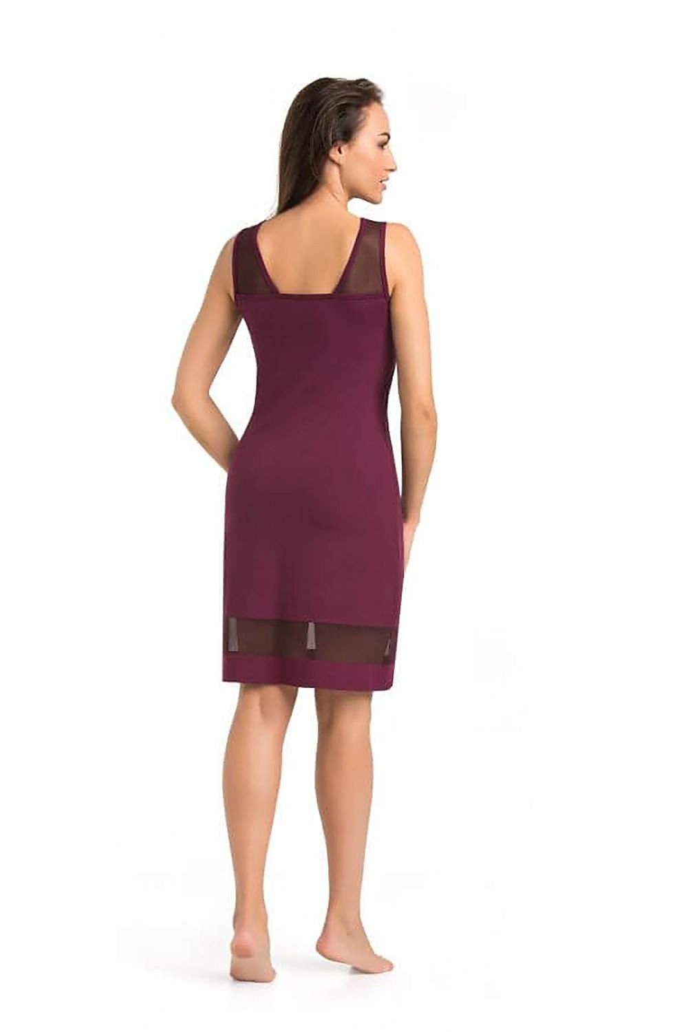 Betti Women's Nightgown - Teyli grey / XS MAHYSTYLE