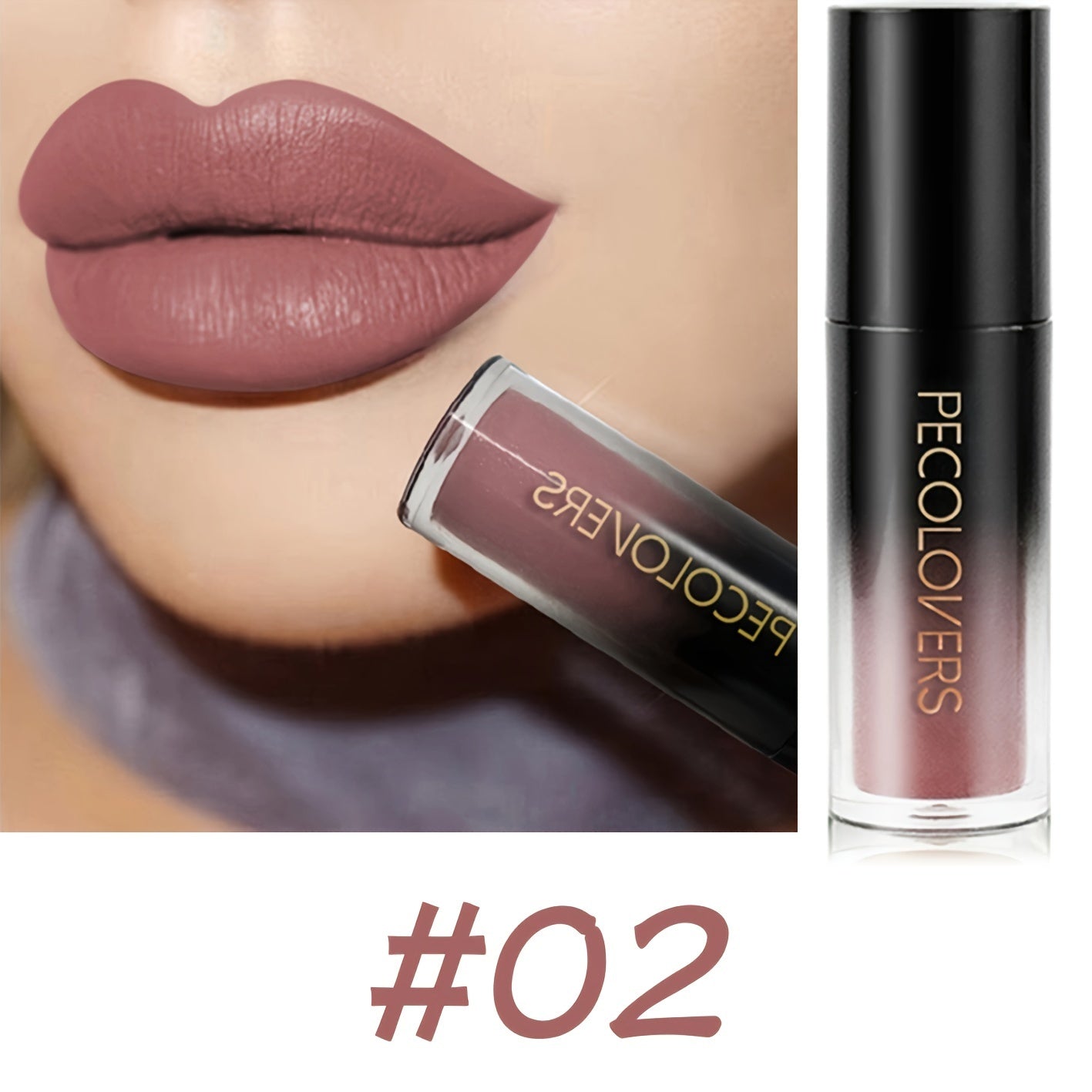 18-Color Matte Liquid Lipstick – Long-Lasting & Waterproof Lip Gloss Style2 MAHYSTYLE